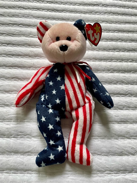 TY Beanie Babies Other - Vintage 1999 Beanie Babies Spangle Bear